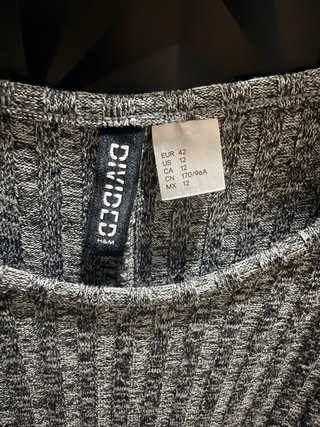 Vestido gris Divided