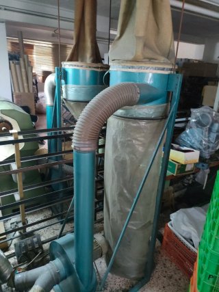 Lijadora industrial con colector
