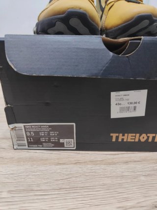 Nike React Ianga club gold 43