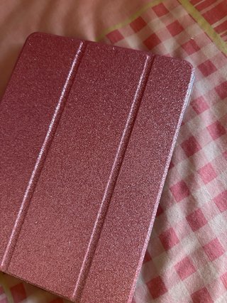 Funda iPad Rosa Brillante