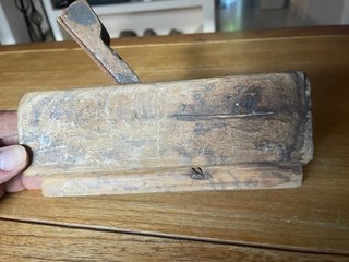 Cepillo de moldura madera 22 cm c.1880