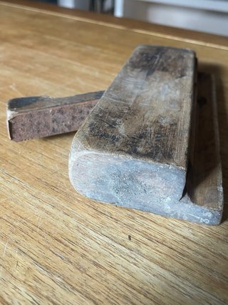 Cepillo de moldura madera 22 cm c.1880