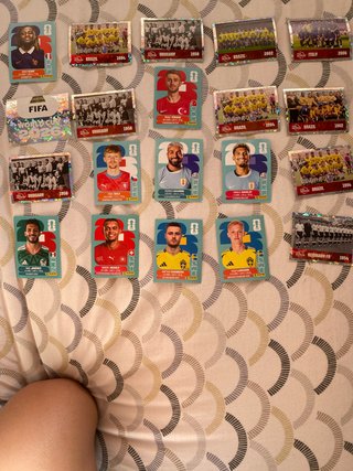 Lote 20 cromos fútbol Mundial 2026