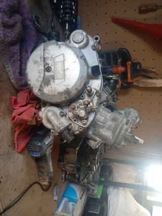 Motor Aprilia RS 50 Hebo 74cc + 21 dellorto