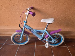 Bicicleta Infantil 14" Frozen