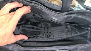 Maletín cartera Dell Piel Sintética Negro