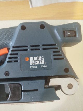 Lijadora Banda Black Decker KA85E 500W