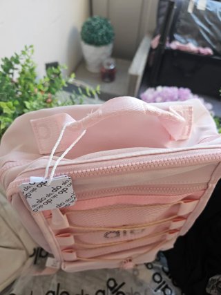 Mochilas Alo Beige y Rosa Alta Calidad