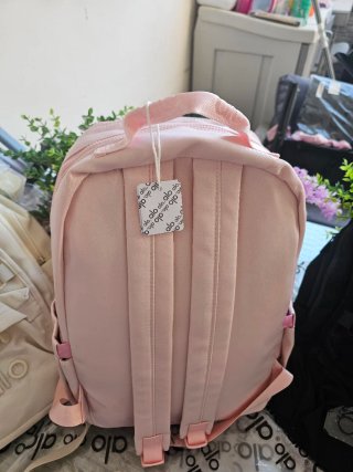 Mochilas Alo Beige y Rosa Alta Calidad