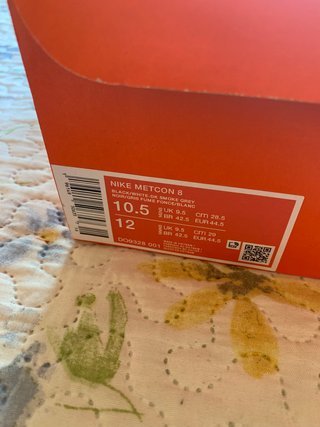 Nike Metcon 8 "Black White" (T. 44,5EU)
