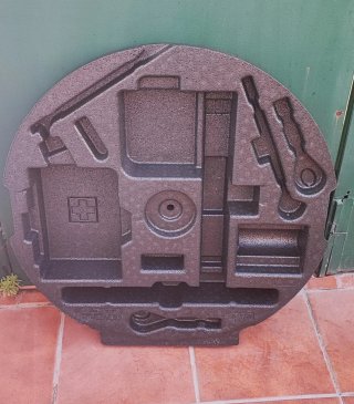 Porta-herramientas Rueda Repuesto Nissan Qashqai
