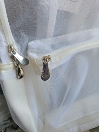 Mochilas Alo, alta calodad,transparentes negra y b
