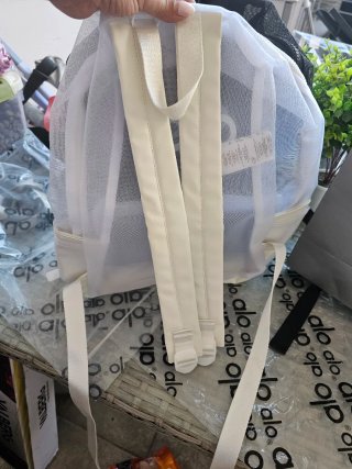 Mochilas Alo, alta calodad,transparentes negra y b