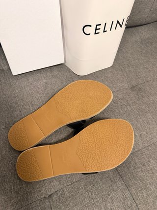Sandalias Celine Negras Mujer
