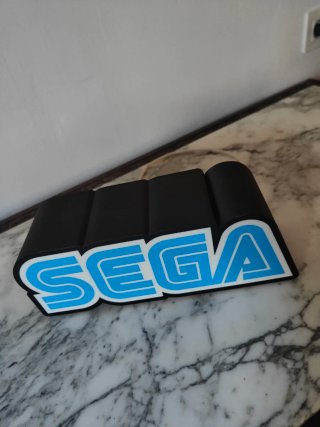 Rótulo luminoso SEGA
