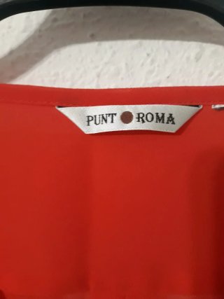 Blusa Punto Roma Roja
