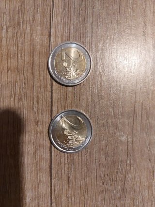2 Monedas 2 Euros Italia 2025