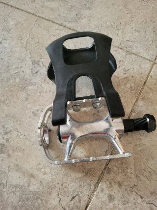 Pedales de Bicicleta Plataforma Negra