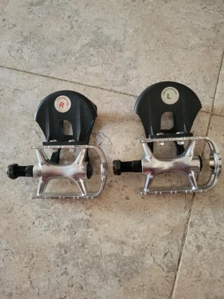 Pedales de Bicicleta Plataforma Negra