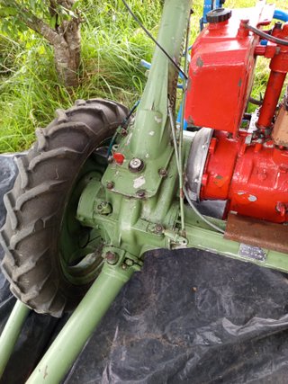 Segadora de peine diesel lombardini