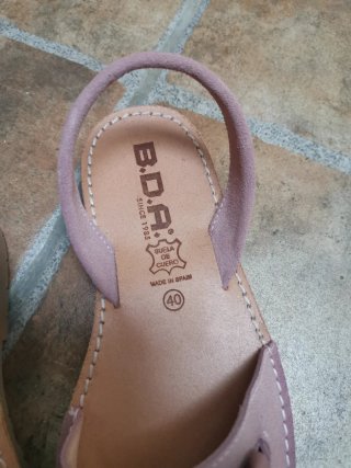 Sandalias B.D.A. Piel Talla 40