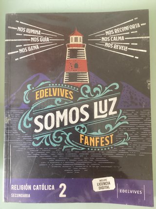 Libro Religión Católica 2, Secundaria, Edelv