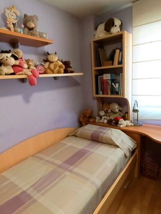 Cama juvenil con cama nido