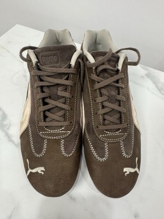 Zapatillas Puma Speedcat Marrones y Beige
