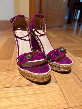 Sandalias Lodi Fiesta Plataforma Multicolor