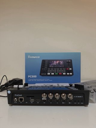 Mezclador de vídeo Tenveo PC500 (sin uso)