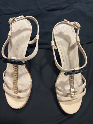 Sandalias Lola Cruz Talla 40 Tacón 12cm