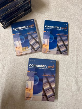 Computer &amp; Web volumi 1-2-3-4-5-18-20 DVD