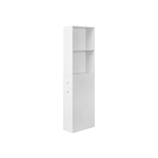 Mobile da Bagno Alto Bianco Classico · Legno · Armadi