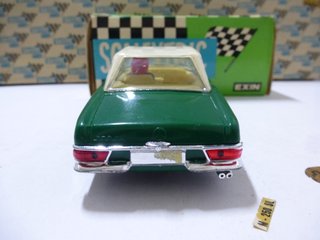 Scalextric Exin Mercdes 250 SL Verde Techo??