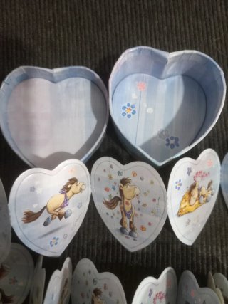 Scatolina Diddlina a forma di cuore