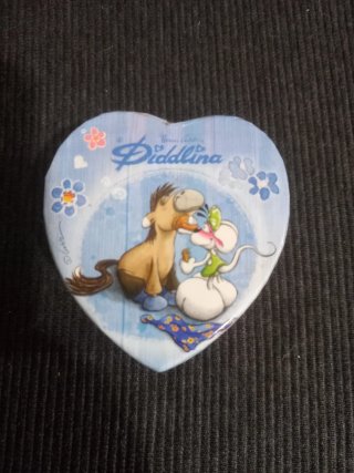 Scatolina Diddlina a forma di cuore