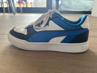 Zapatillas Puma niño/a azul y blanco