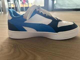 Zapatillas Puma niño/a azul y blanco