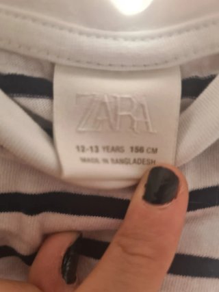 Camiseta rayas azul y blanco