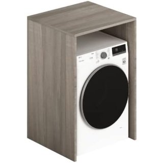 Mobile Mobiletto Asciugatrice in legno bagno lavanderia