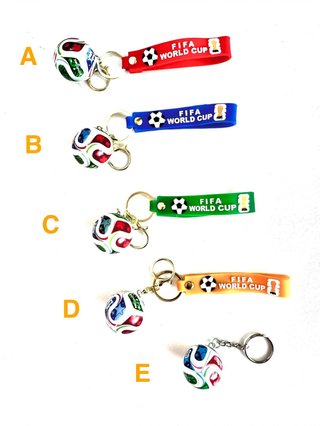 Portachiavi FIFA World Cup Calcio 2026 - Calcio solido