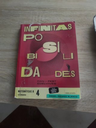 Libro de texto  Matemáticas 4 [opción B] ESO