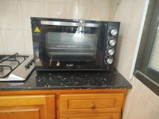 Horno de sobremesa negro