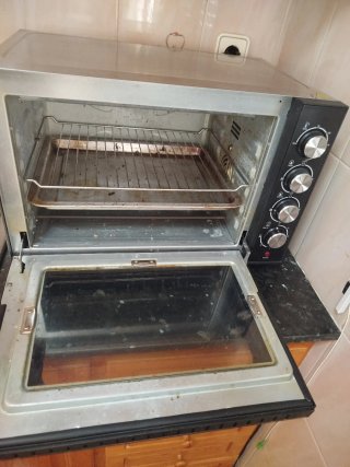 Horno de sobremesa negro