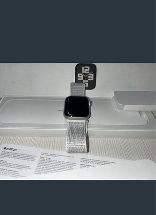 Apple Watch SE 40mm Plata/Blanco