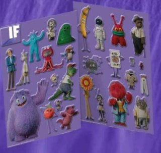 Pack de pegatinas Amigos Imaginarios