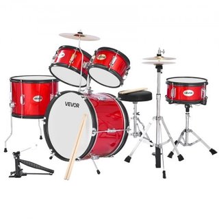Kids Drum Set, 5-Piece 16 in / 406.4 mm Junior Drum Sets,