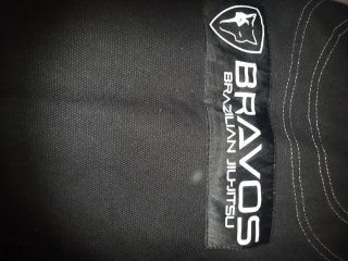 Kimono Jiu Jitsu Bravos Negro Nuevo