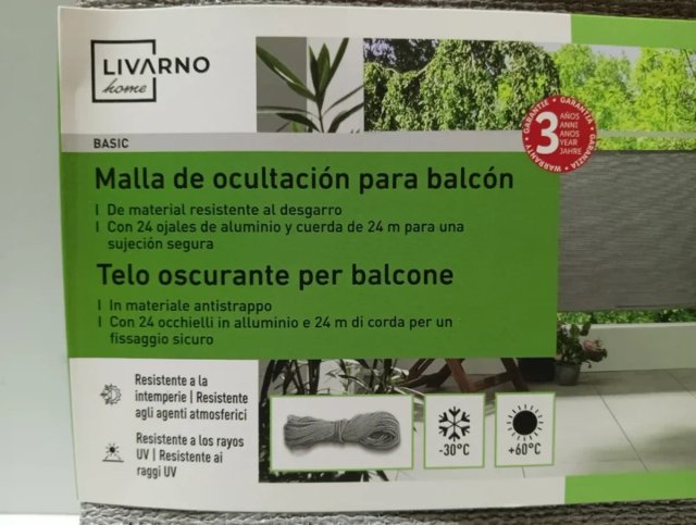Rete per Recinzioni o Balconi Livarno