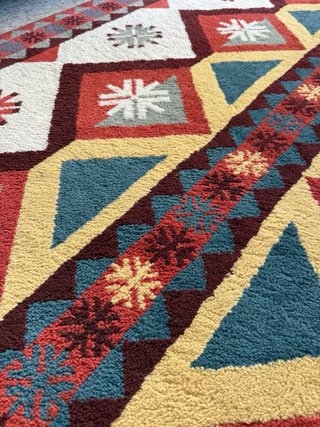 Alfombra IKEA Diseño Geométrico